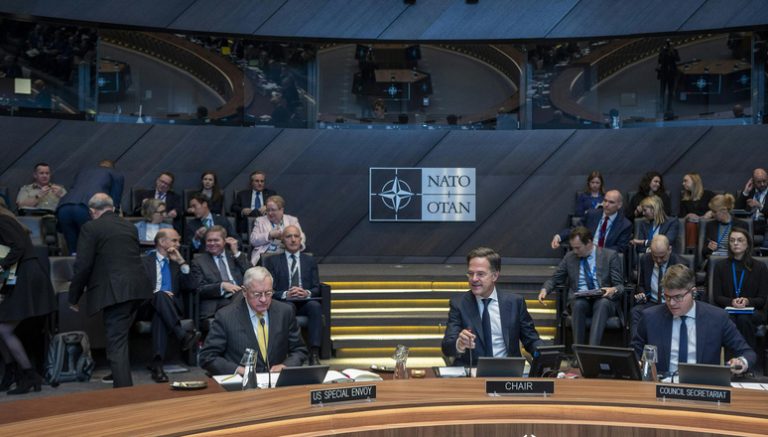 NATO Secretary General welcomes United States Special Envoy Keith Kellogg to the North Atlantic Council