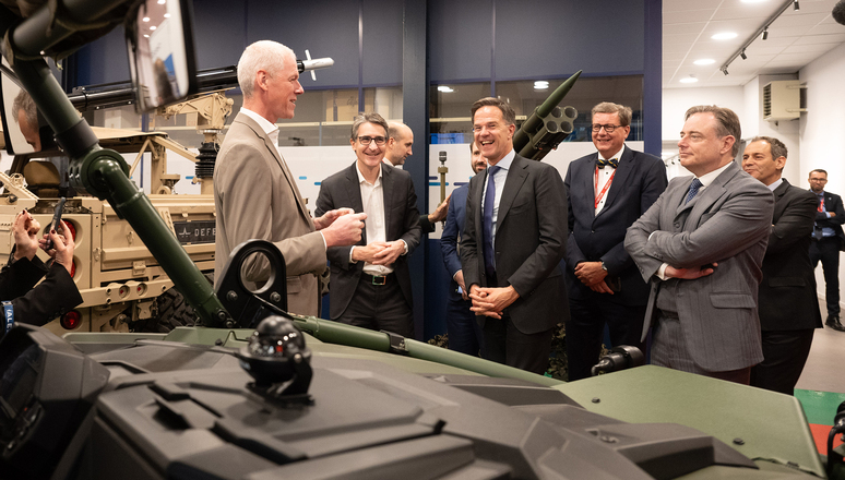NATO Secretary General visits Thales Herstal factory