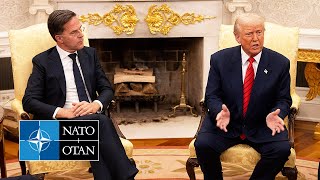 Remarks by NATO Secretary General Mark Rutte with the President of the United States of America, Donald J. Trump at the White House
